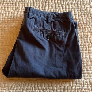 Mens navy chino dress pants 34x34